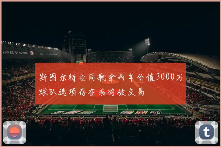 斯图尔特合同剩余两年价值3000万球队选项存在或将被交易